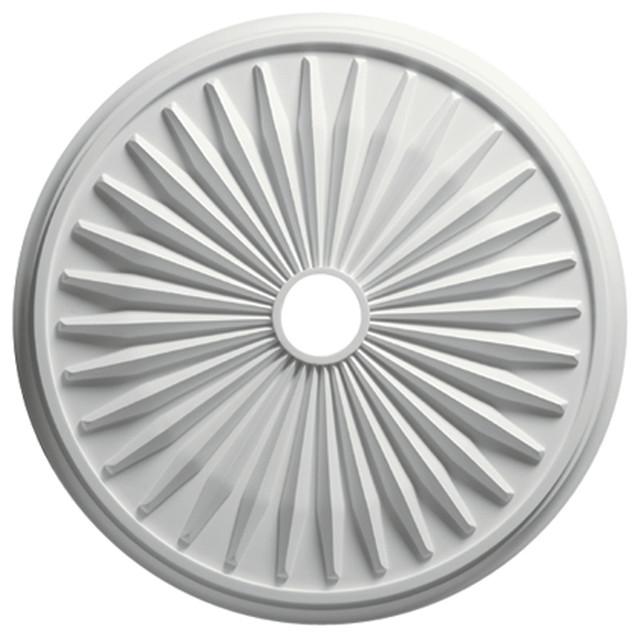 Sunburst Medallion Traditional Ceiling Medallions By Focal