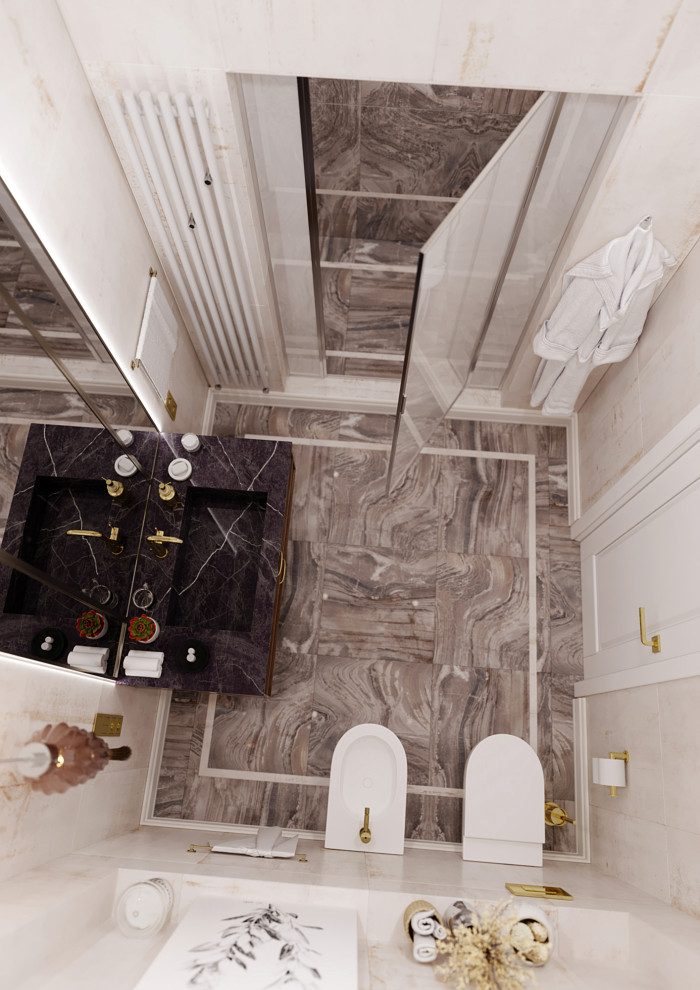 Проект интерьера квартиры в ЖК «Солнечный Олимп»