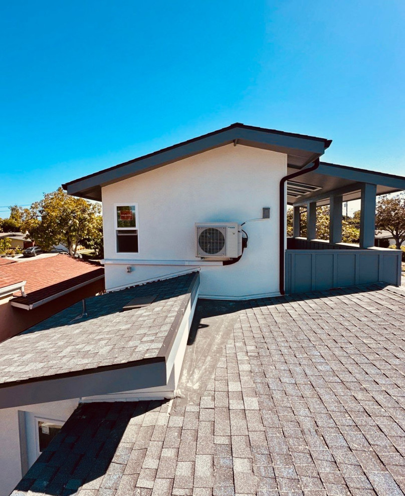 750 sf, 2-Story Attached ADU (Garage Conversion)