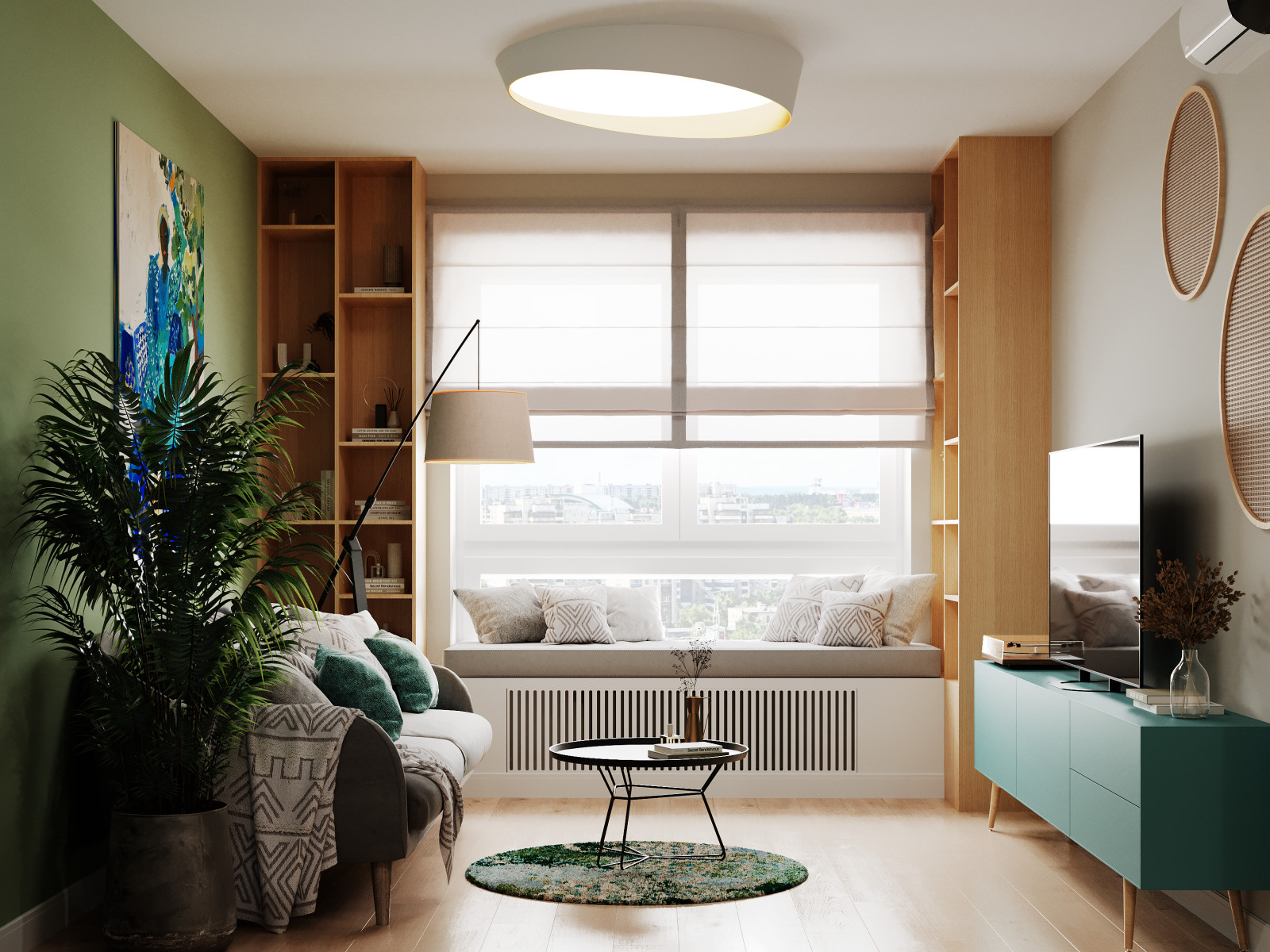 Дизайн-проект однокомнатной квартиры