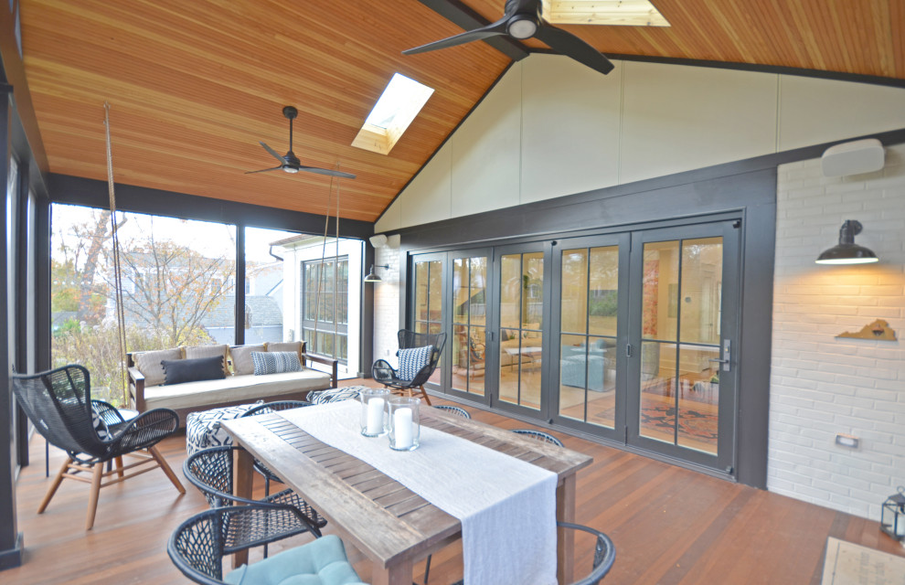 This is an example of a transitional verandah in DC Metro.
