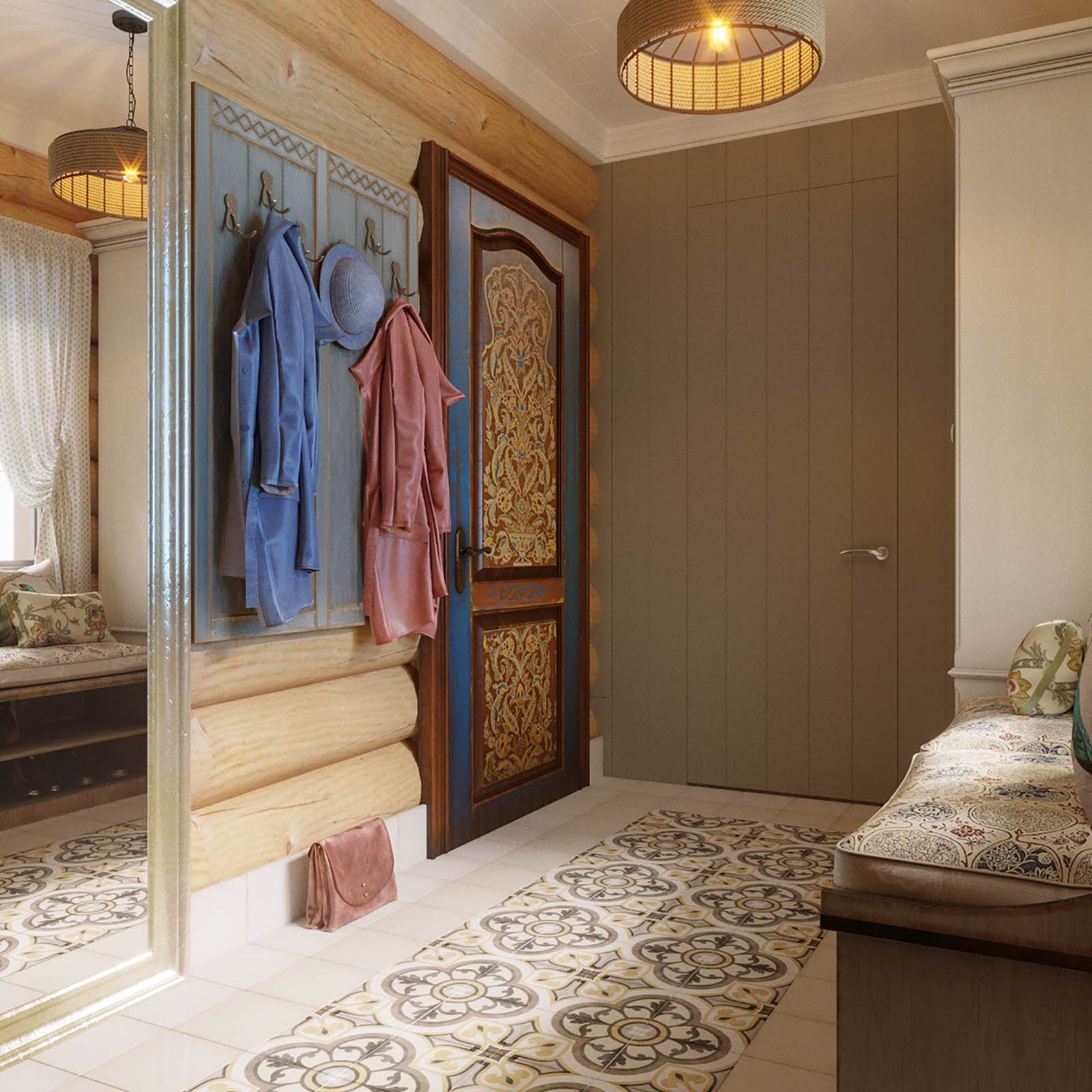 Дом из бруса Екатеринбургер