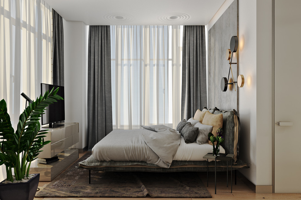 Дизайн интерьера "Многоликость серого"