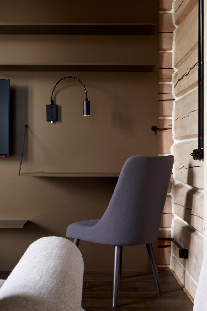 Кухня-гостиная с двухъярусной детской