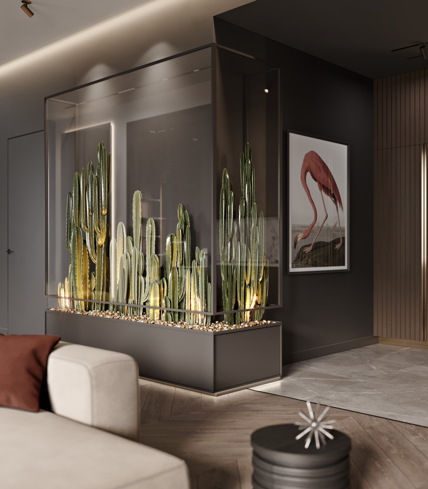 Дизайн - проект апартаментов в современном стиле