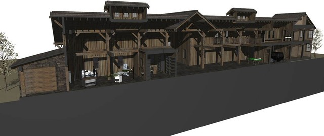 Projects in Process rustic-rendering