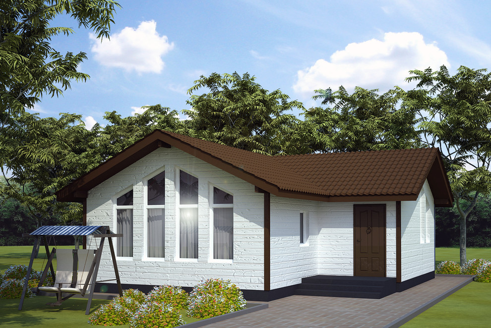 Одноэтажный жилой дом