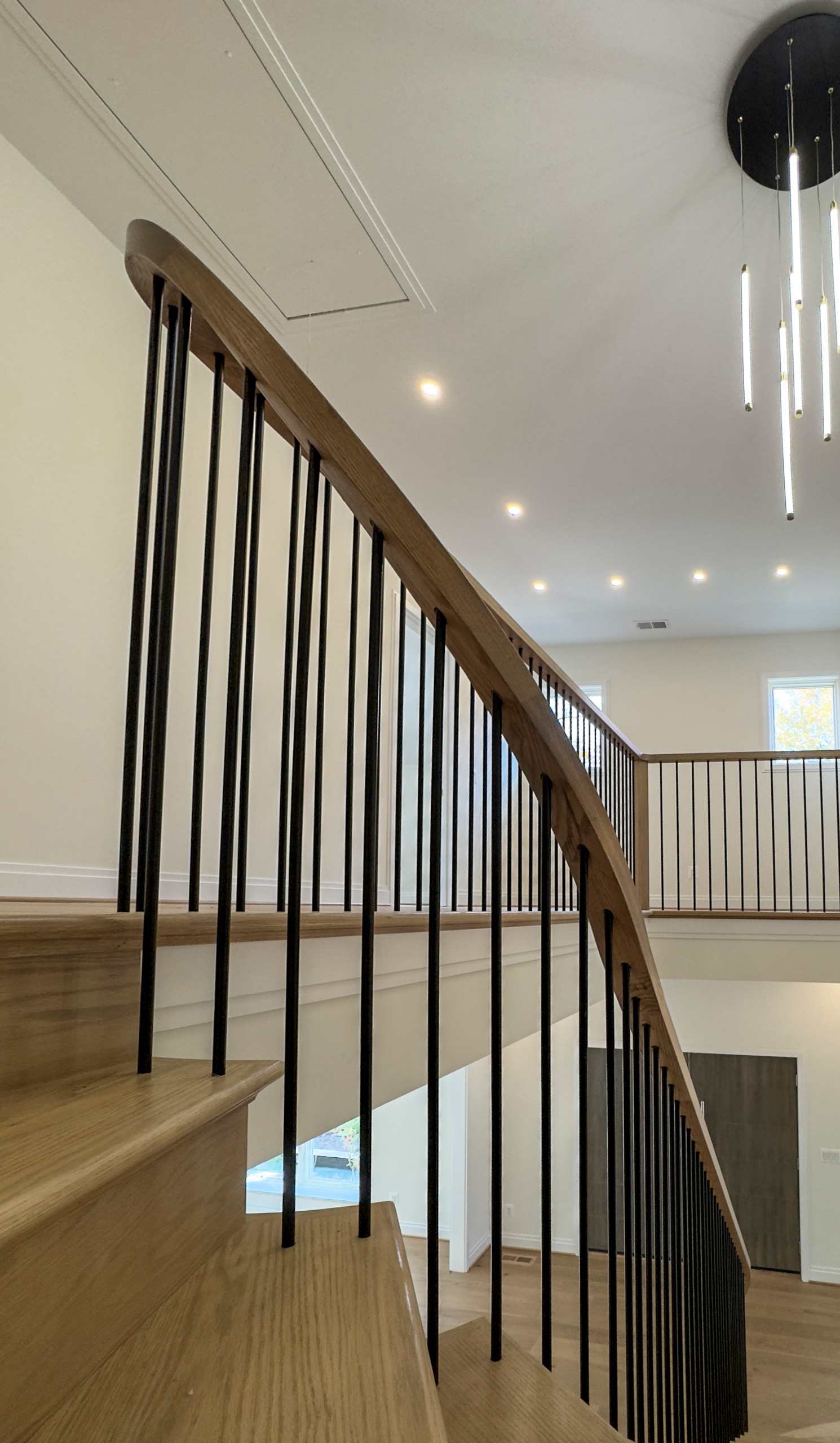 144_Attractive Transitional Staircase in Impressive Modern Home, Vienna VA 22180