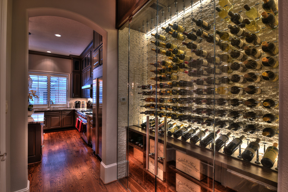 Wine and Dine, Sugar Land, Texas Modern Wine Cellar Dallas by