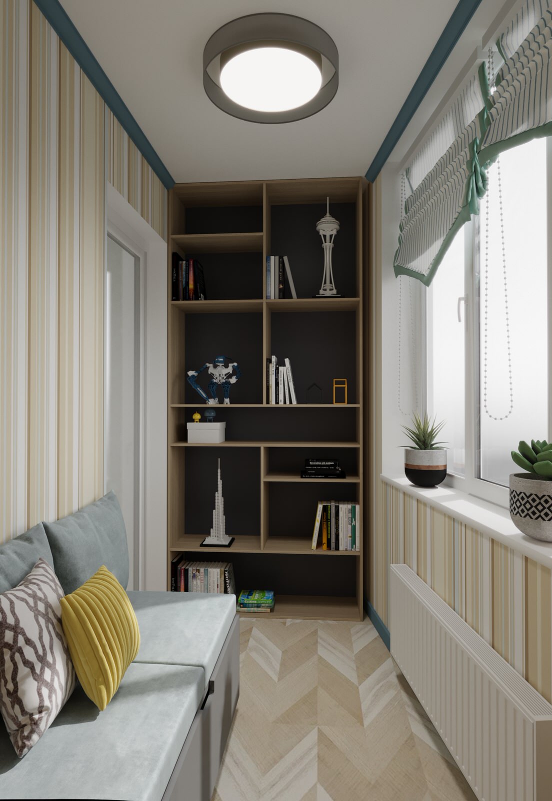 Квартира для молодой семьи с двумя детьми