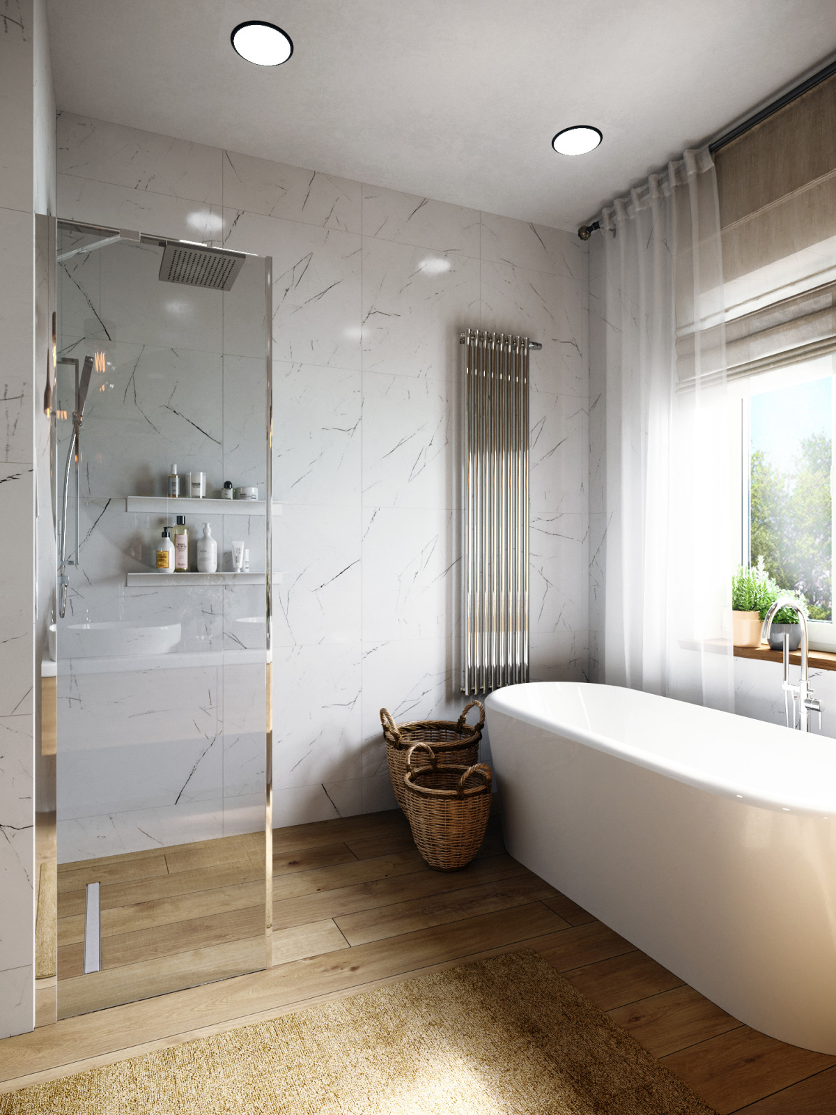 Интерьер уютного дома в Москве