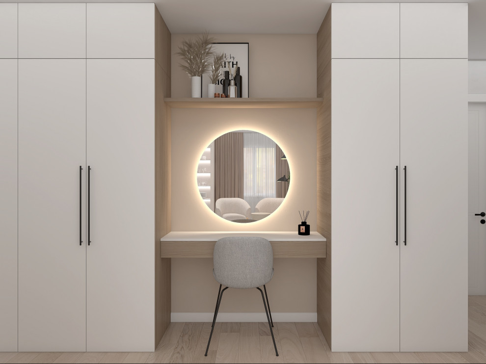 Трёхкомнатная квартира для любителей природы и минимализма