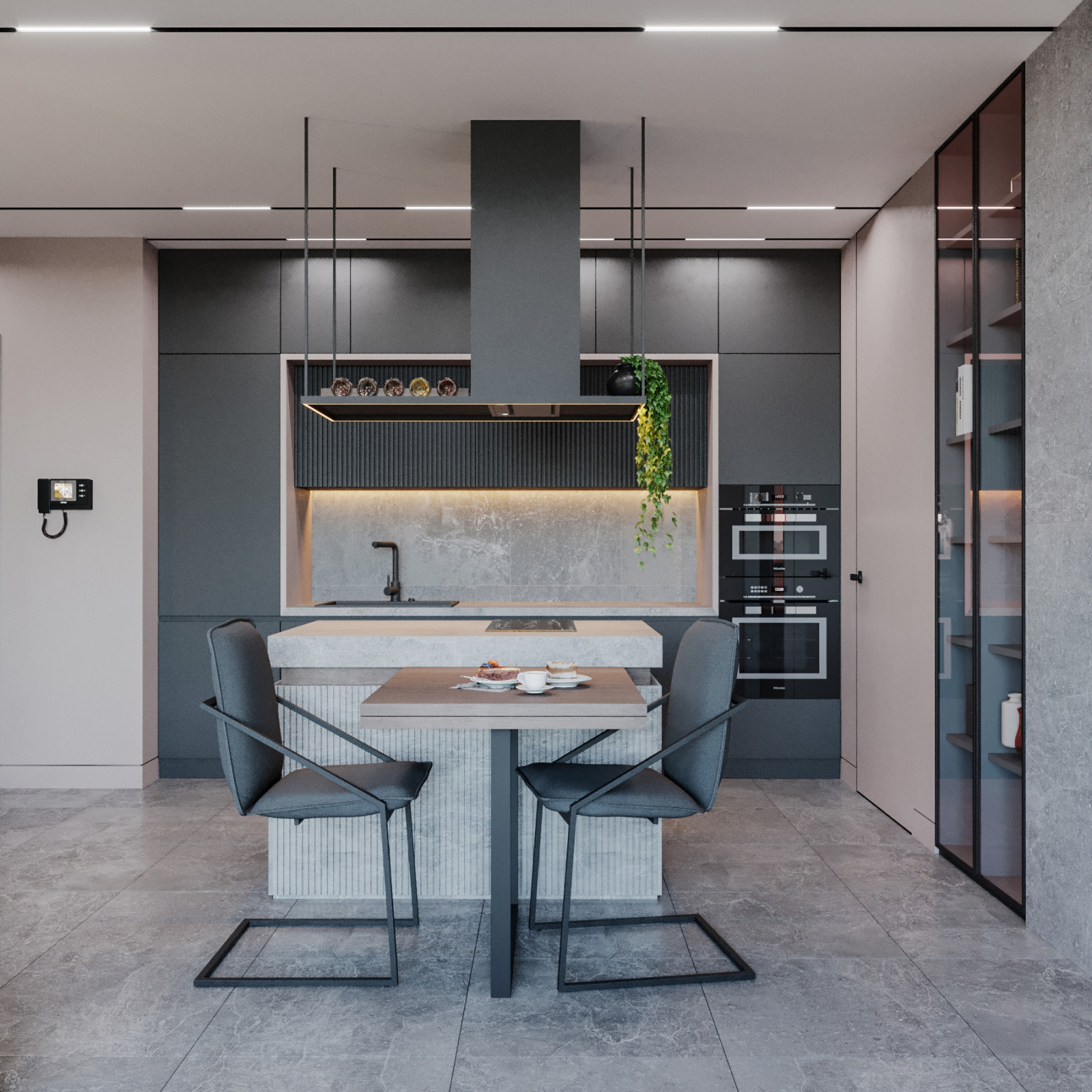 Квартира 80 м2 в современном стиле