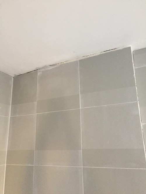 Tile job how to fix uneven ceilings