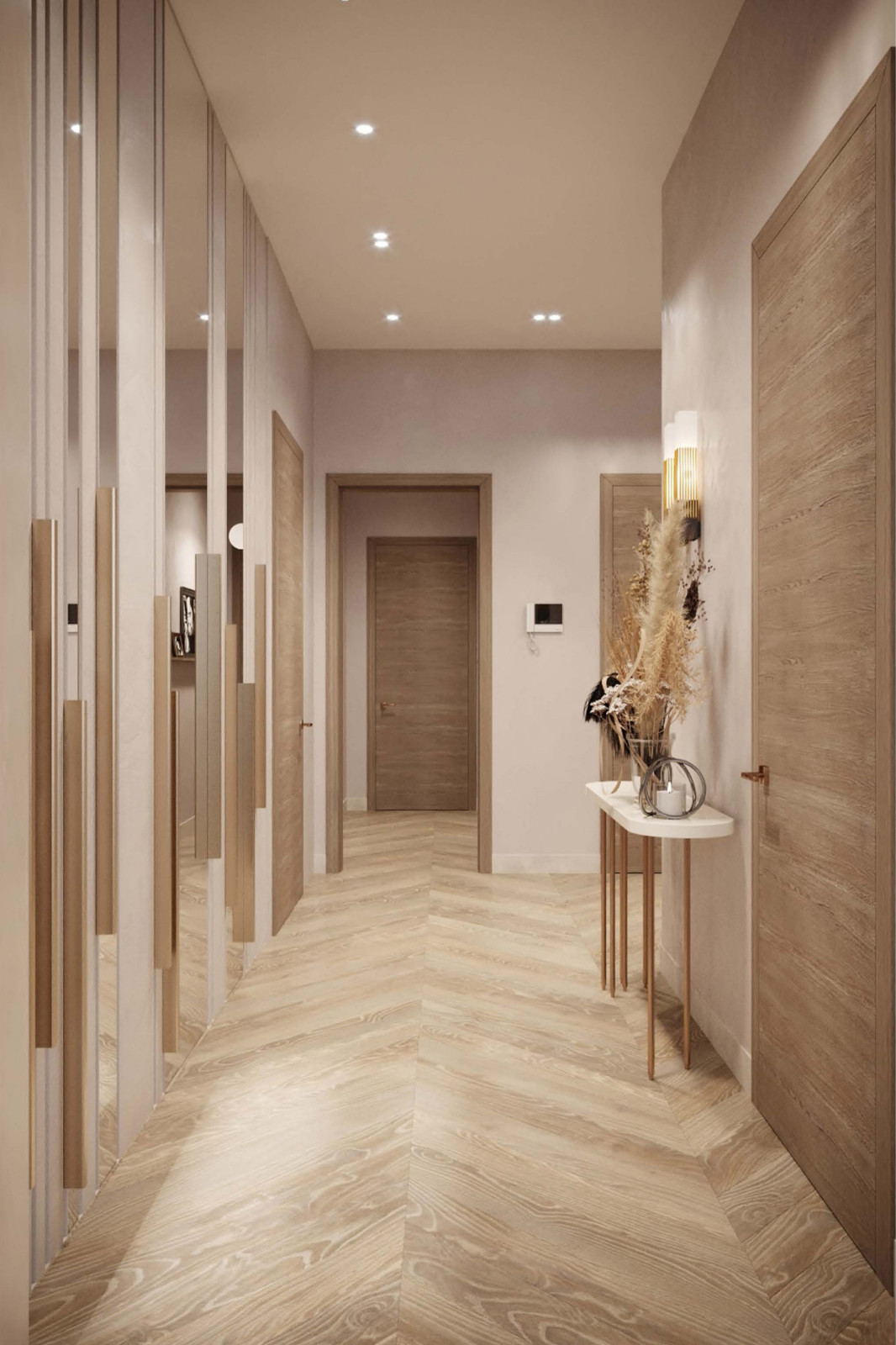 Дизайн-проект трёхкомнатной квартиры