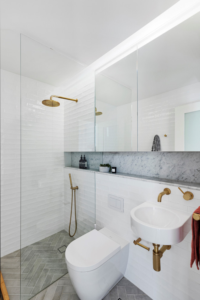 Turramurra House - Beach Style - Bathroom - Sydney - by Bawtree Design ...