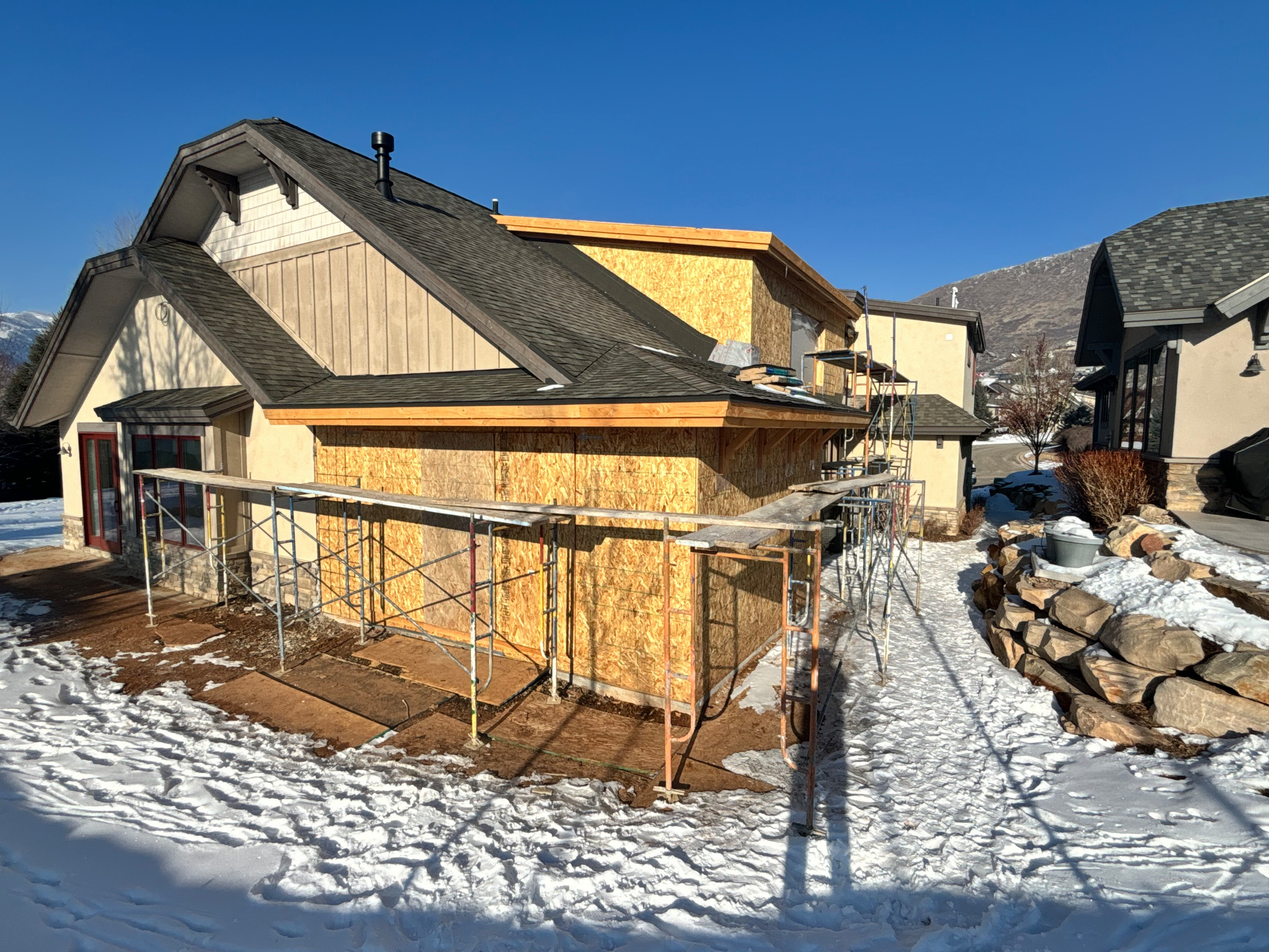 Home addition Midway