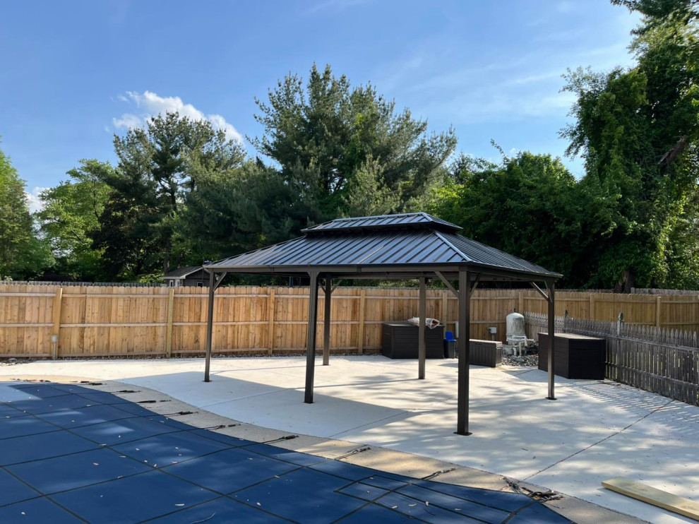 Steel Pergola Construction