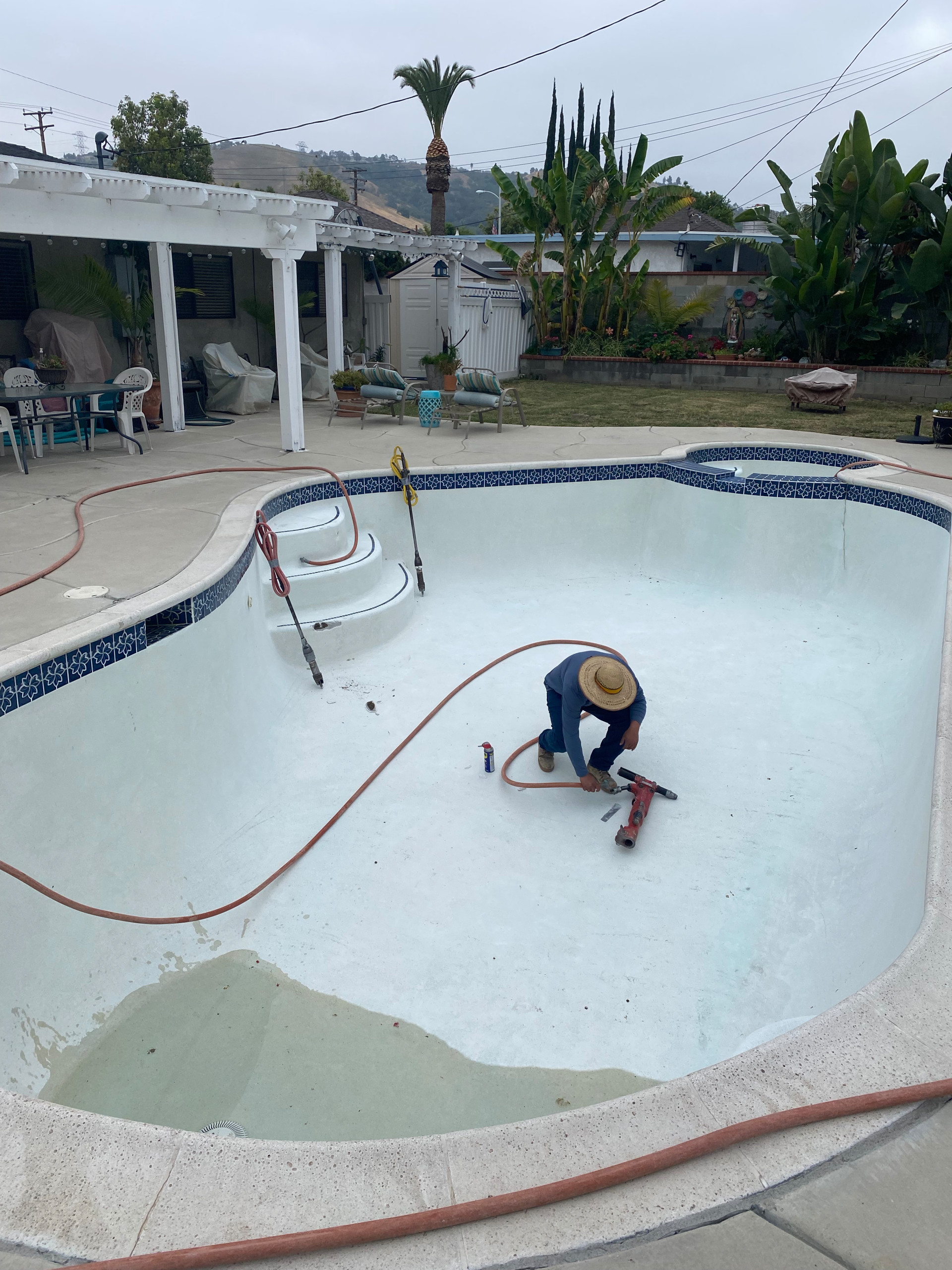Pool Surface Demolition Process