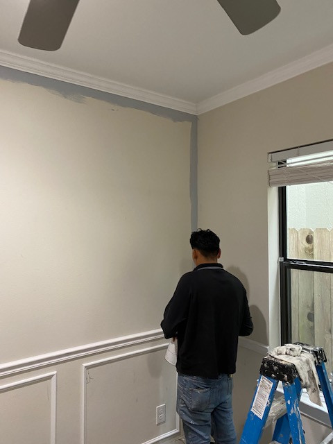 Painting & Wainscoting Office Upgrade