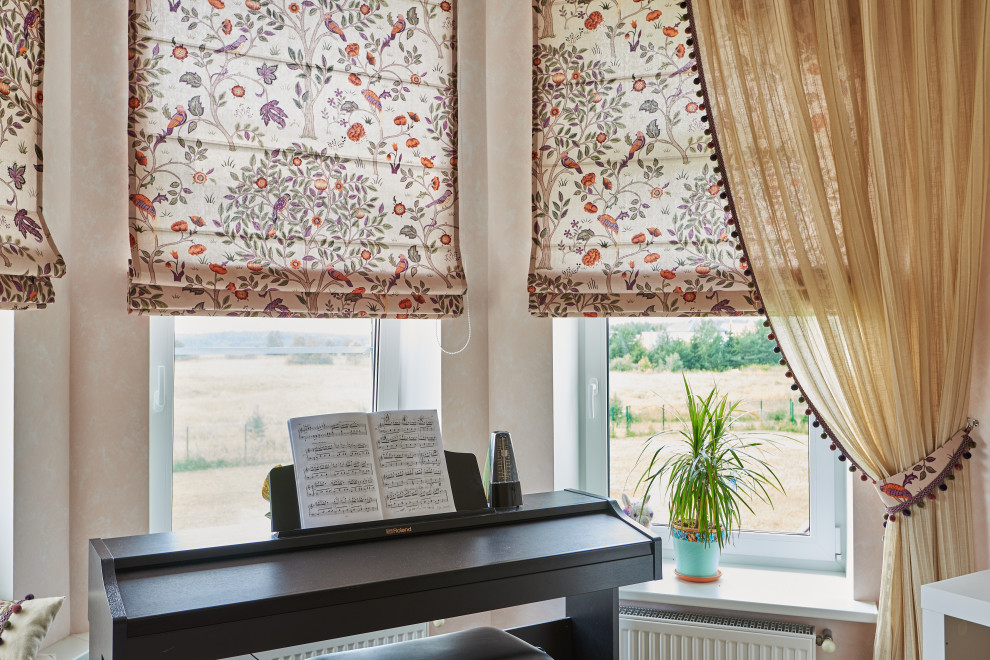 Шторы в коттедже в подмосковье