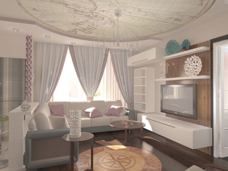 Дизайн-проект квартиры по ул. Бульвар Академика Королева