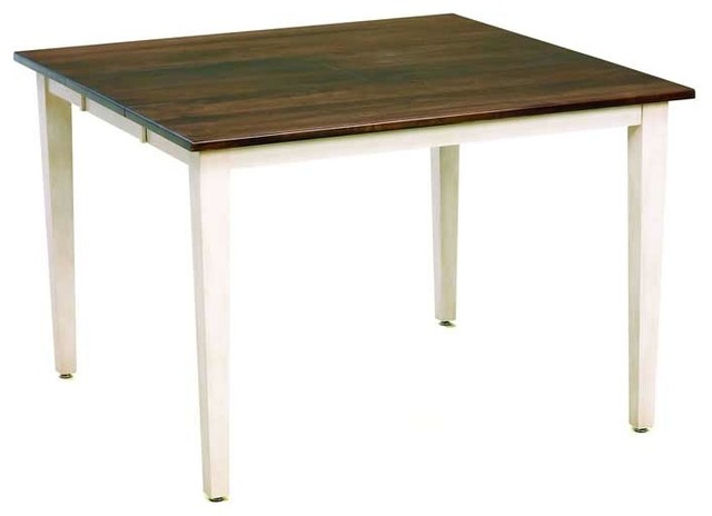 Monarch Leg Table 54 X36 With 1 18 Leaf Beach Style Dining Monarch Leg Table 54 X36 With 1 18 Leaf