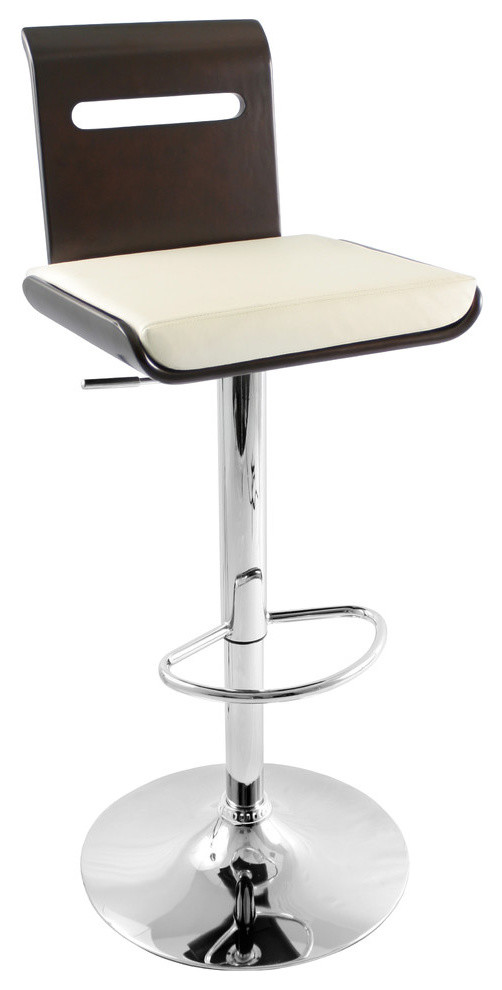 Viera Bar Stool - Contemporary - Bar Stools And Counter Stools - by LumiSource Lumisource Viera Barstool - Contemporary - Bar... 