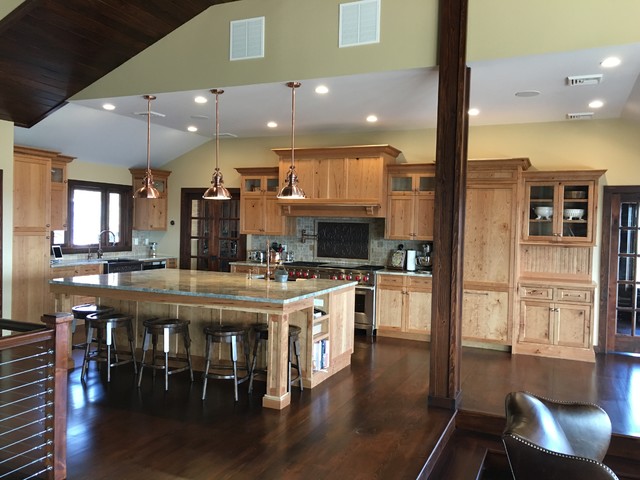 Windham Project 1 rustic-kitchen