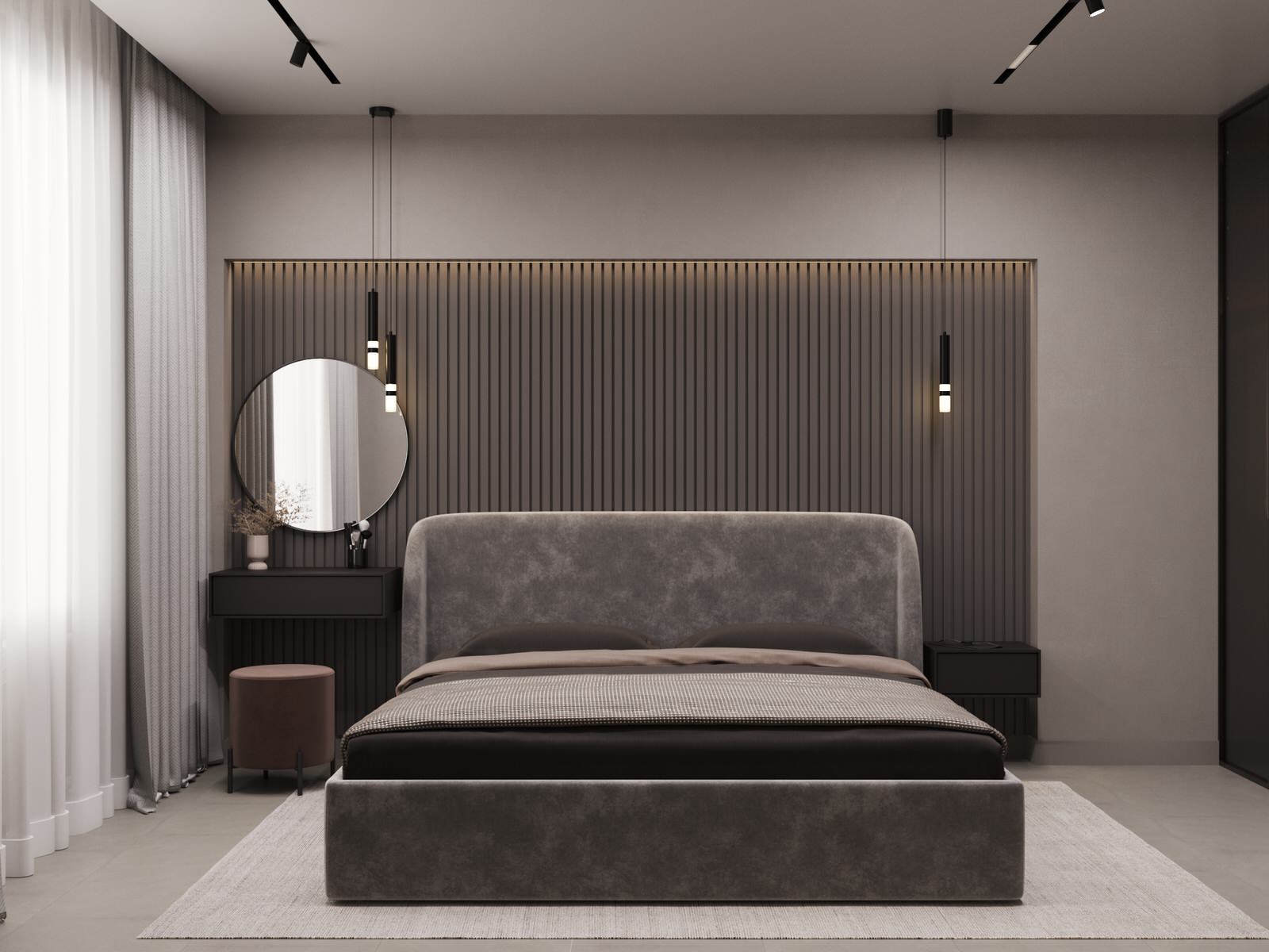 Проект квартиры 76 кв.м., ЖК Калининский 3