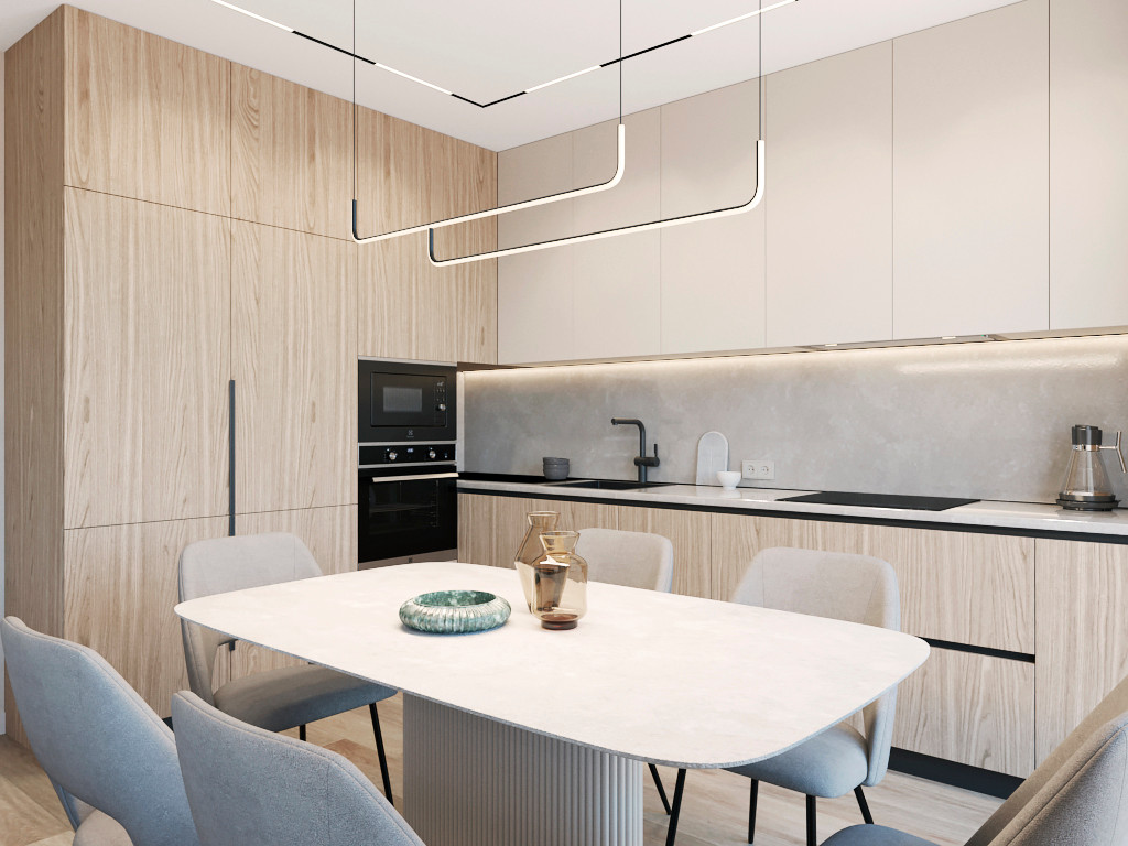 Проект кухни-гостиной