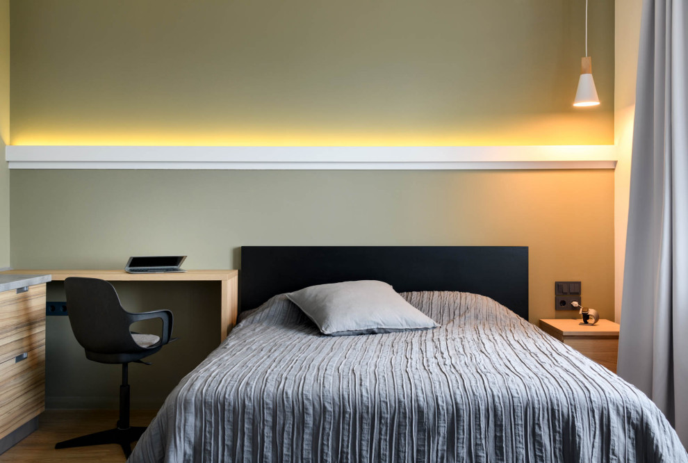 Студия. Декоративная посдветка