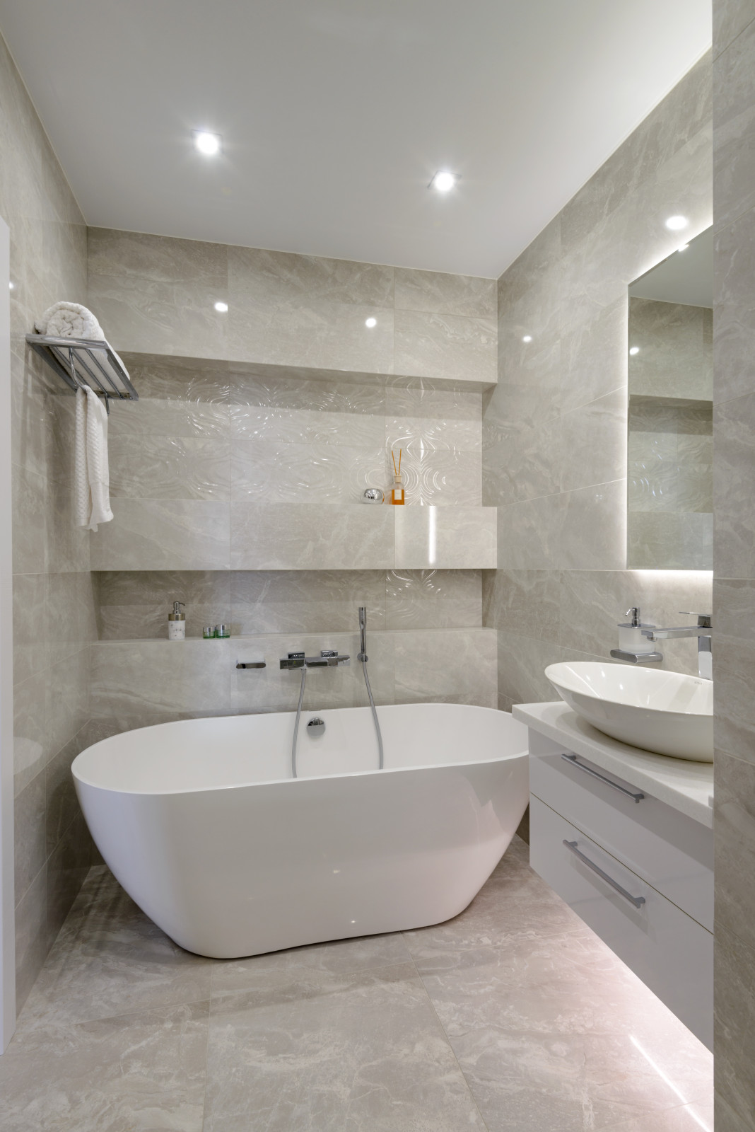 2018г. Фото квартиры 80 м2 в ЖК "Оазис"