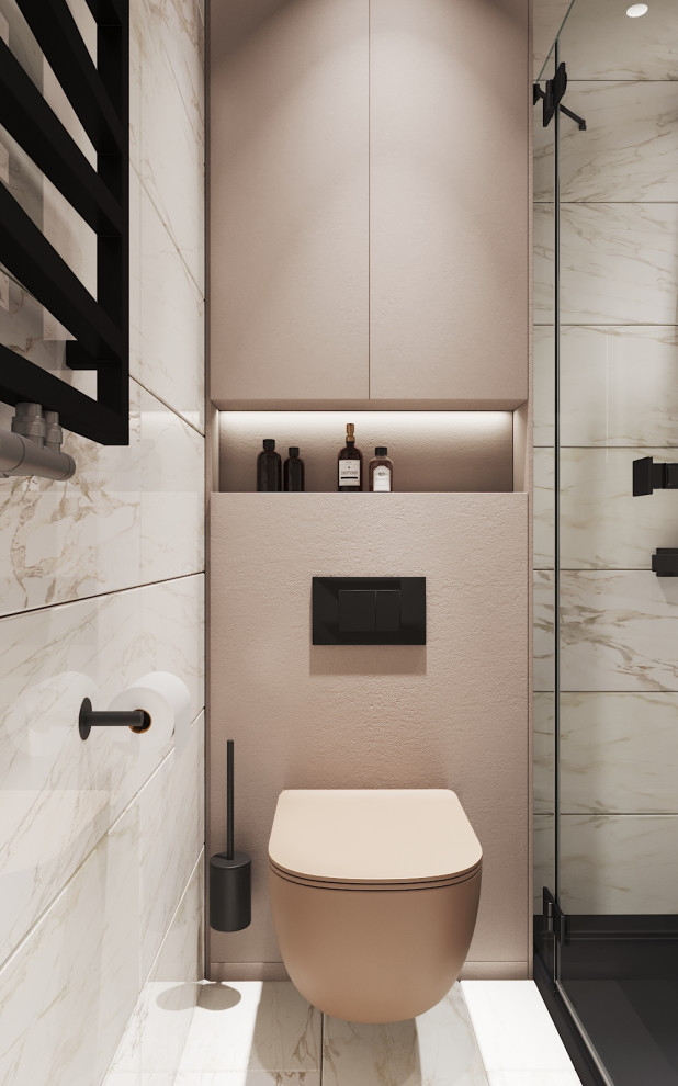 Санузел в двухкомнатной квартире ЖК ТЫ и Я