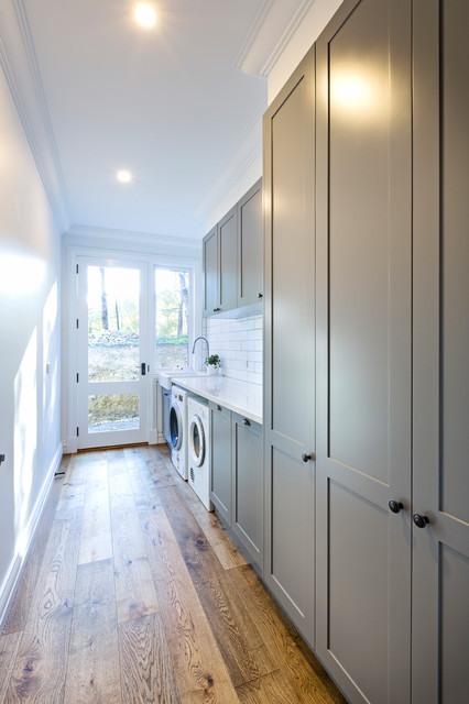Warrandyte contemporary-utility-room