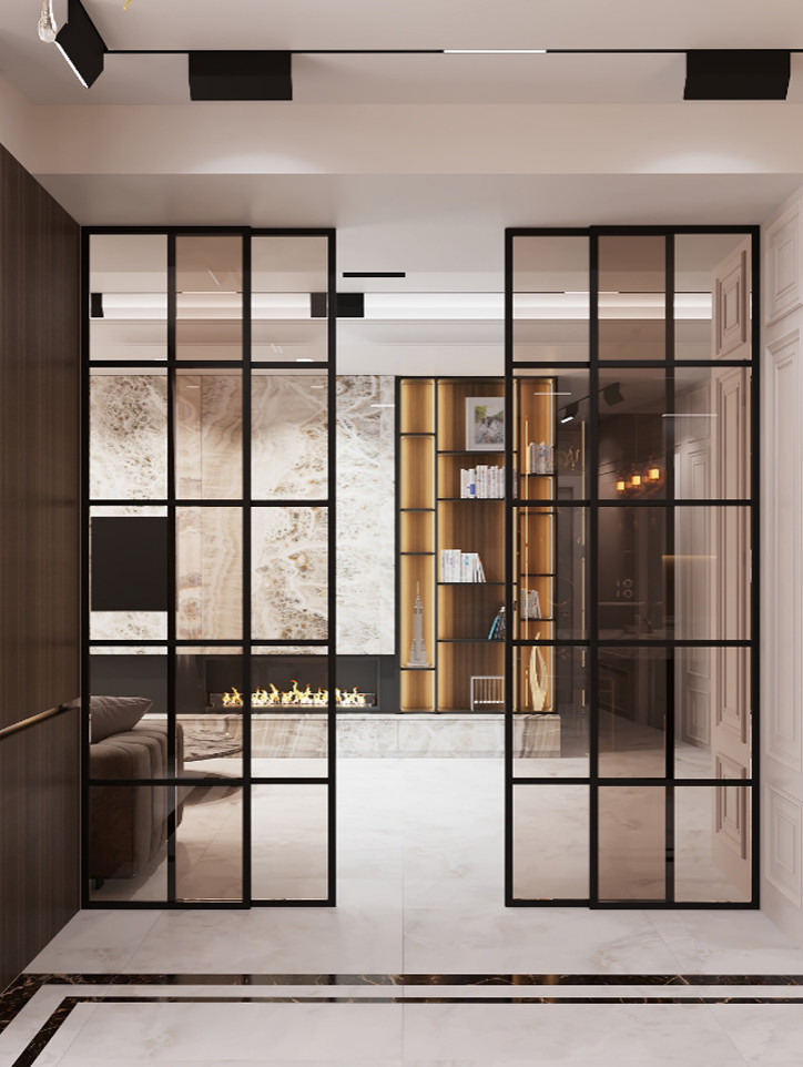 Гостиная  в стиле ар деко ( проект квартира для бизнес тренера)