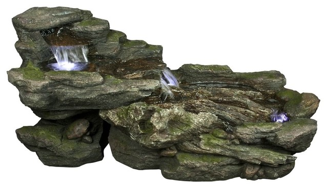 Cascading Rock Fountain