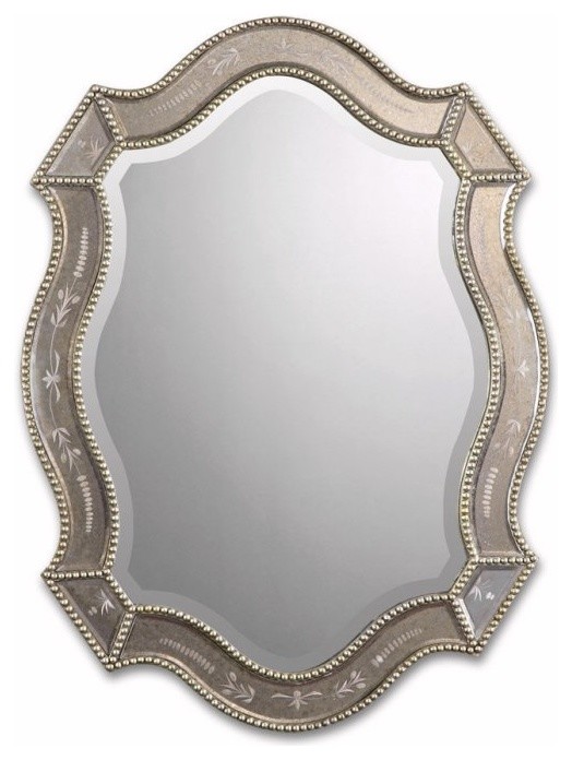 Uttermost Felicie Oval 28x21 Wall Mirror