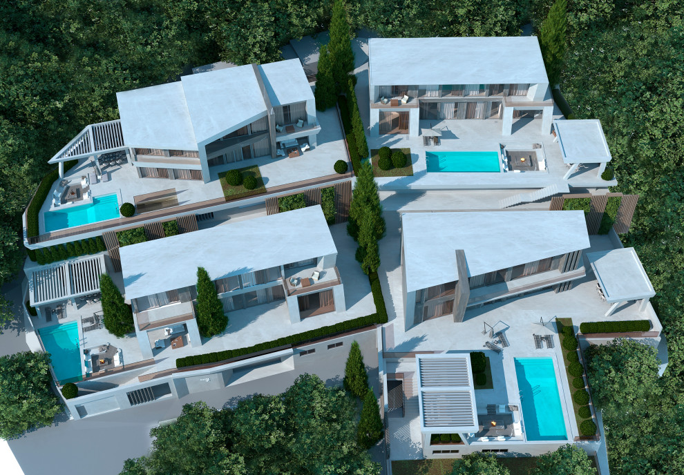 Архитектура современного элитного дом