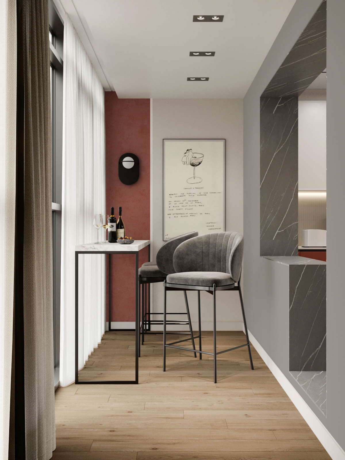 Дизайн квартиры на Толстого