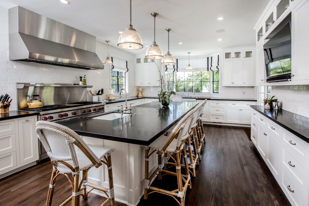 Comstock - Traditional - Kitchen - Los Angeles - by Chelsea Design