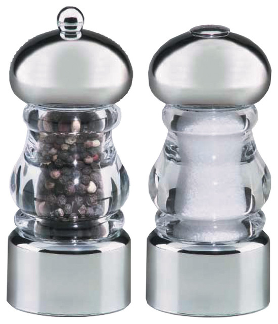 Professional Series Lori Pepper Mill and Salt Shaker Set Traditional