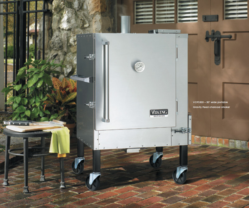 Viking Outdoor Smoker New York by Plesser's Appliance Houzz