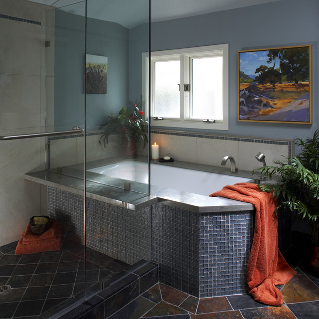 Master Bath contemporary-badrum