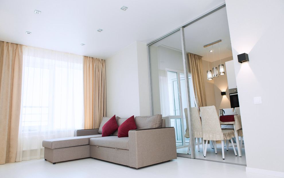 Реализованный проект квартиры в ЖК 4 Сезона