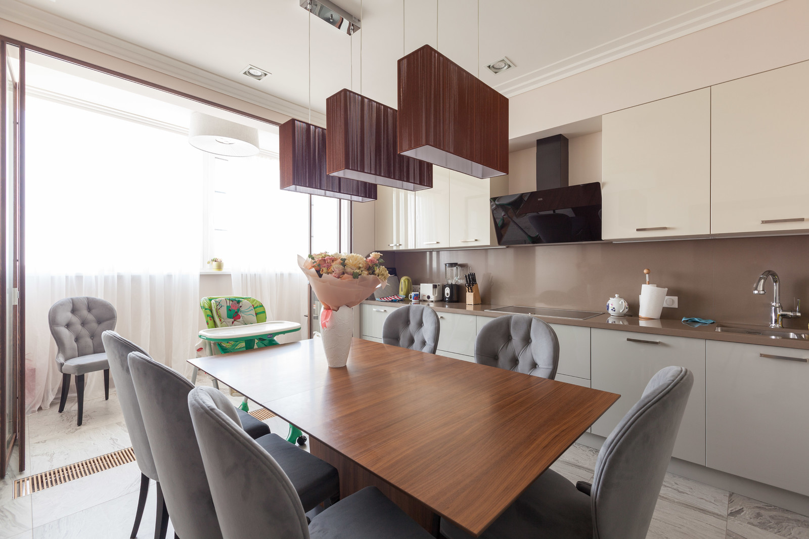 Квартира с двумя спальнями в ЖК "Ильинский парк"