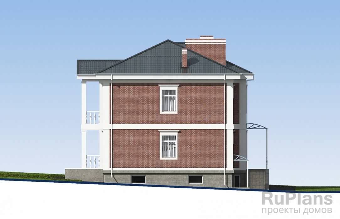 Rg5020 - Проект двухэтажного дома с цоколем