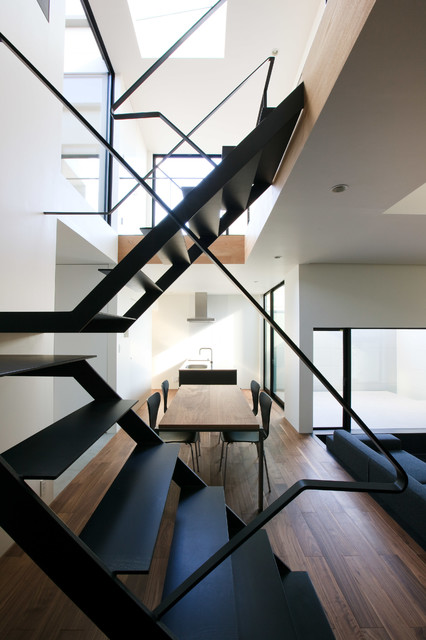 Blew moderne-escalier