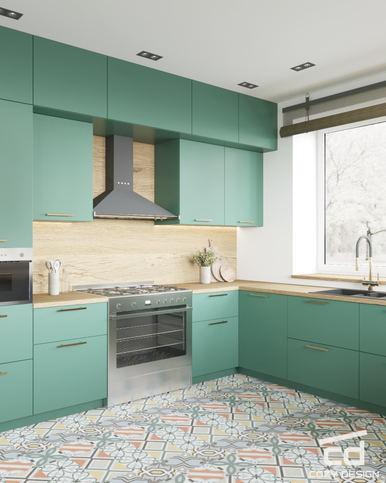 Дизайн-проект яркого дома