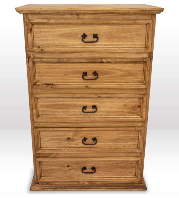 Saltillo Rustic Chest Of Drawers No Assembly Required Rustic